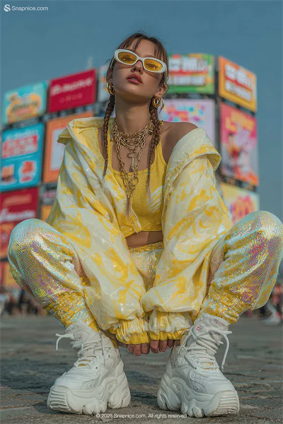 Bold Neon Vibes with Futuristic Streetwear in the City Lights 23-cover