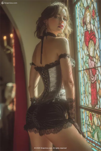 Modern Gothic Romance with Velvet Elegance by Candlelight 6-cover