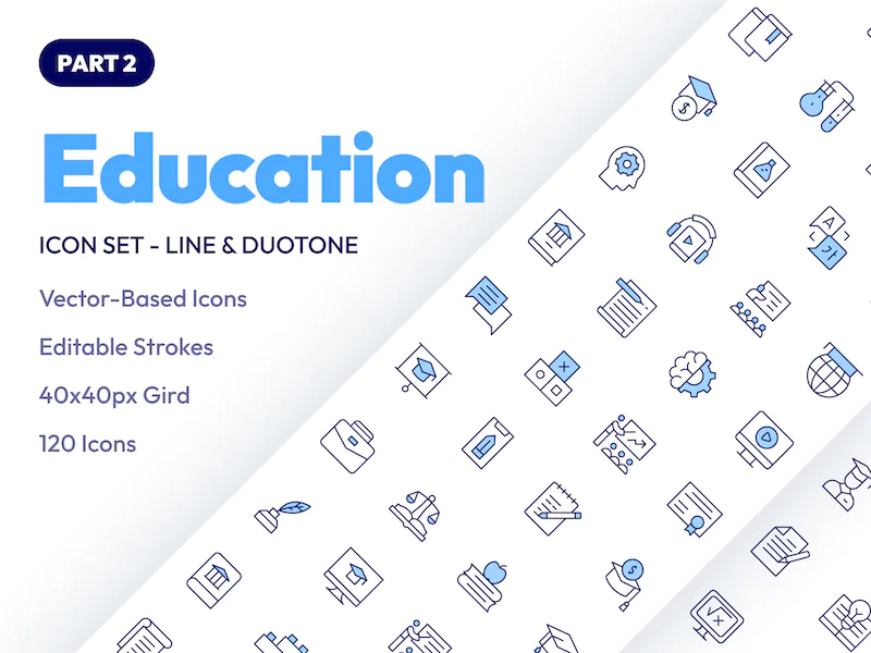 Education Icon Set 1