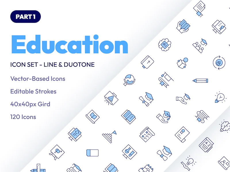 Education Icon Set P.1 1