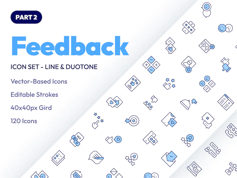 Feedback Icon Set Part 2 – Cover