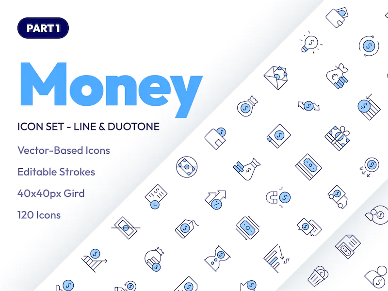 Money Icon Set 1